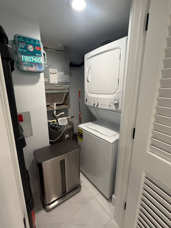 comforts of an in-unit washer and dryer