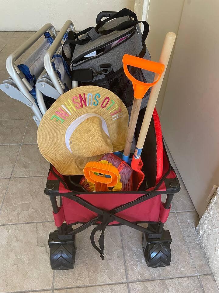 Beach Supplies ready to go!