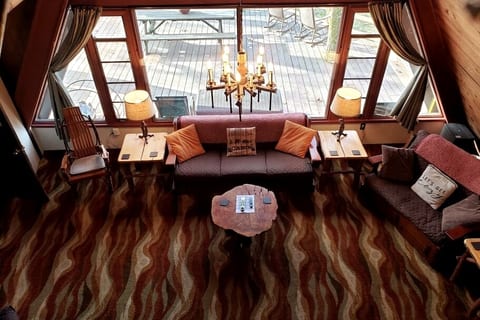 Main room view from stairs.