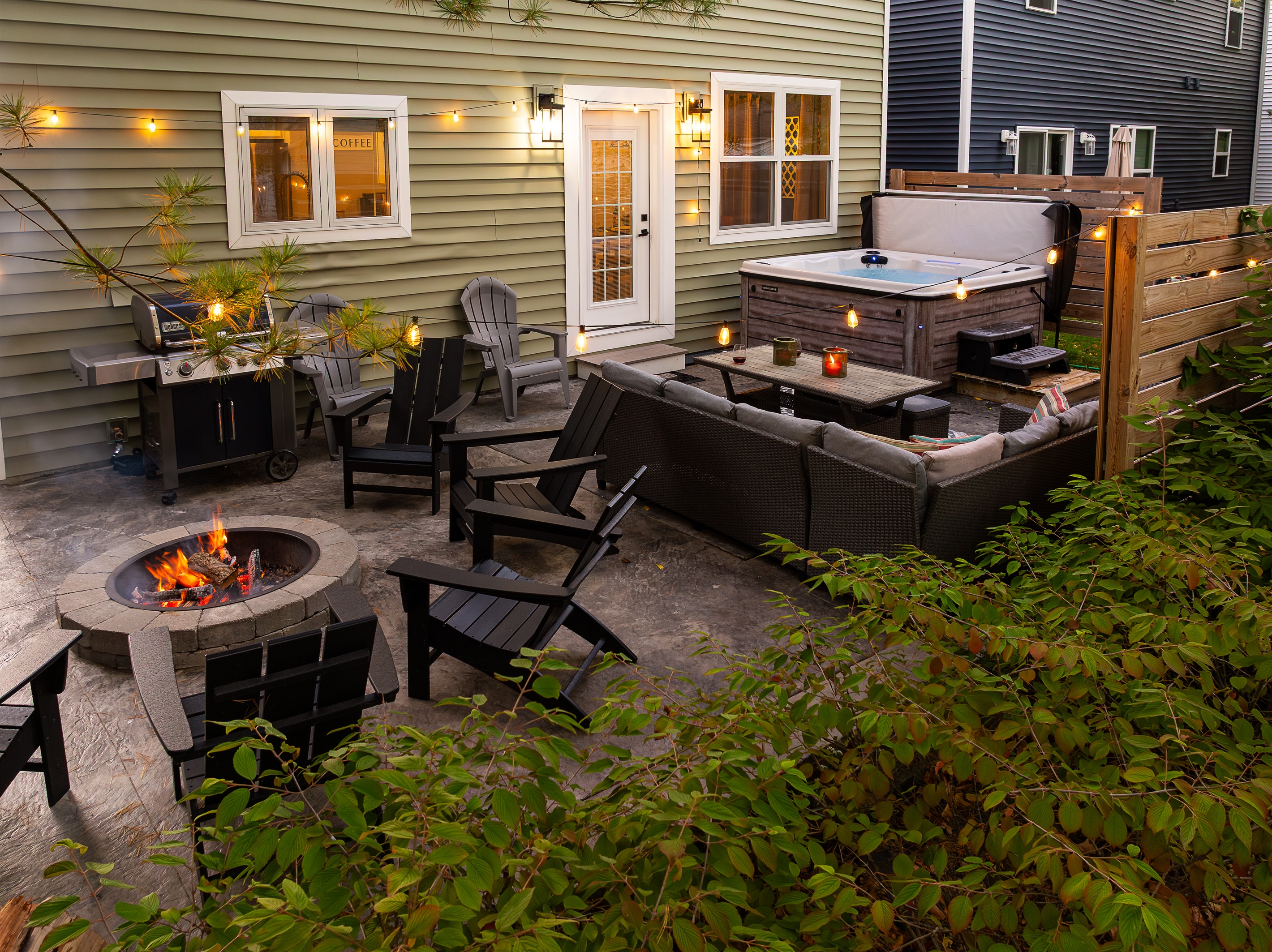 Relax in the outdoor space