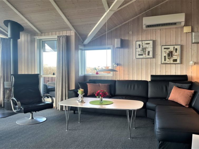 Living roomType - Thrugot - 300m from the sea in Western Jutland - Hvide Sande