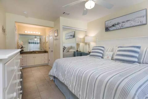 Master Bedroom with changing area and bathroom