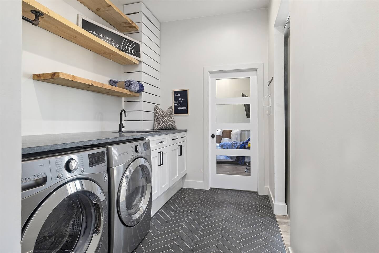 Spacious Laundry Area