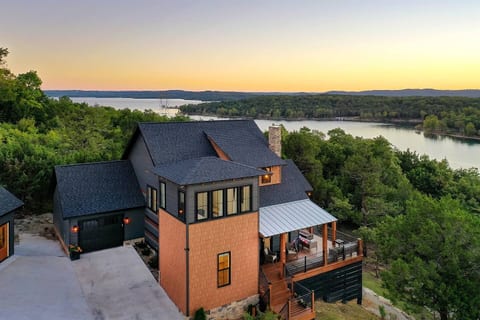 Luxury Table Rock Lake Chalet with stunning finishes and a deck you dream about