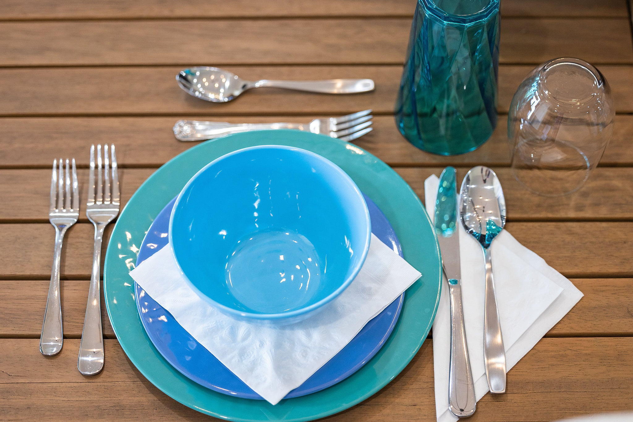 Plates and Utensils for meals