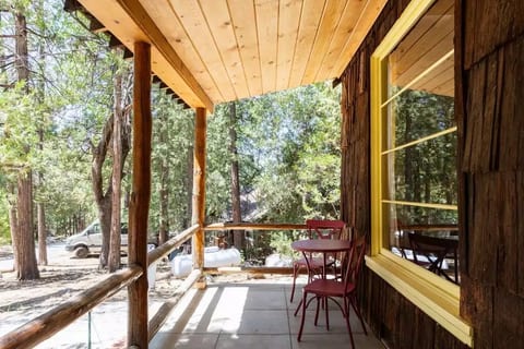 Rare covered front porch