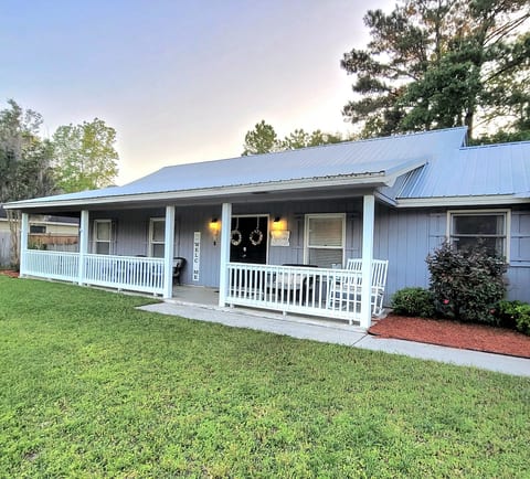 Porch that's perfect for enjoying family time