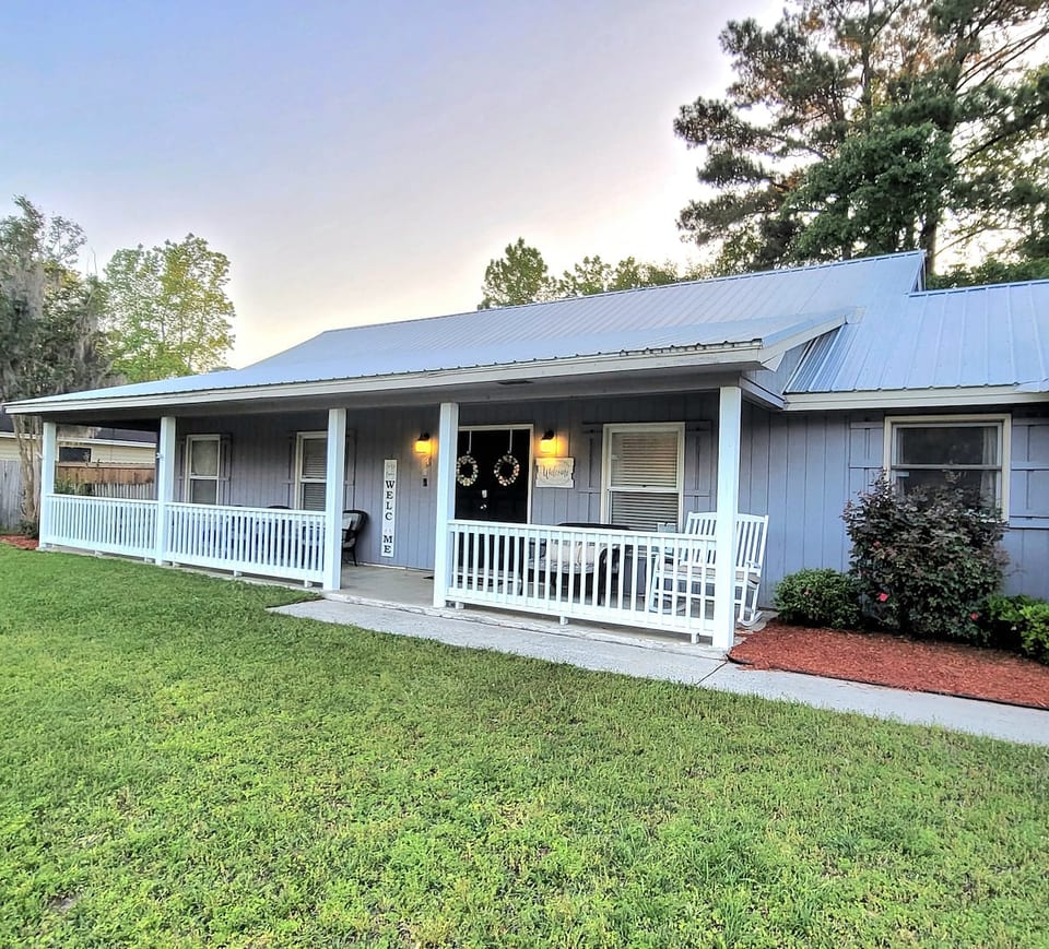 Porch that's perfect for enjoying family time