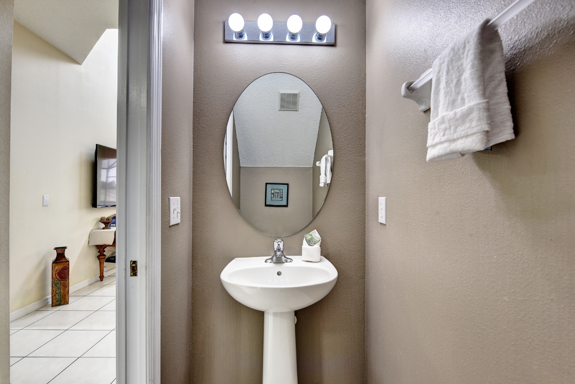Half Bathroom Half Bathroom - Margaritavilla at Emerald Island - Four Corners