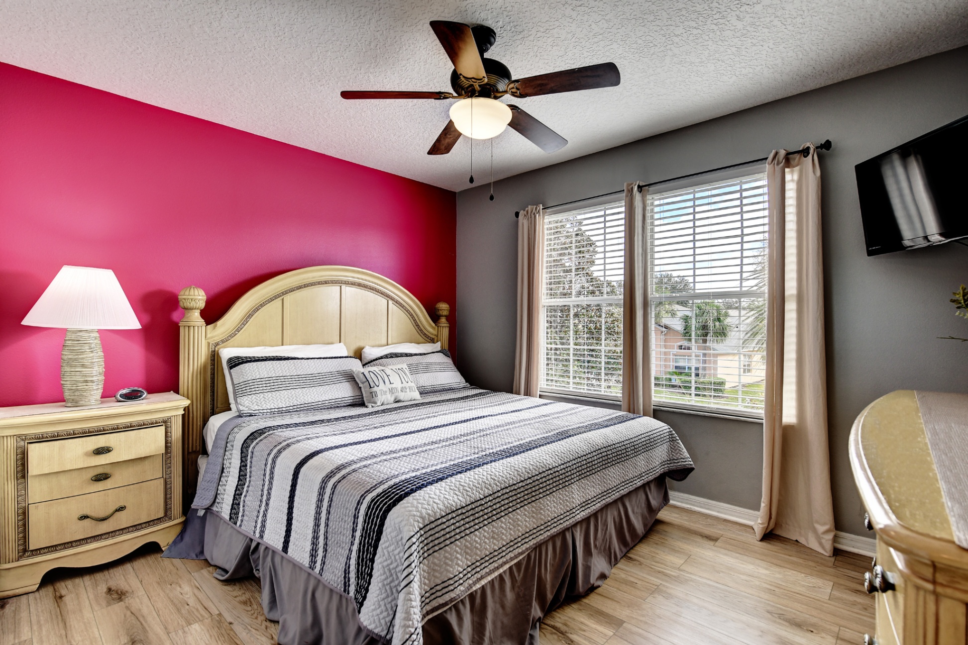 3rd Bedroom (King) 3rd Bedroom (King) - Margaritavilla at Emerald Island - Four Corners