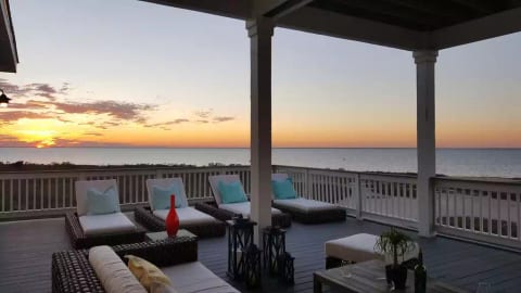 The Lower Deck: Sun Set over the Bay: What are you waiting for?