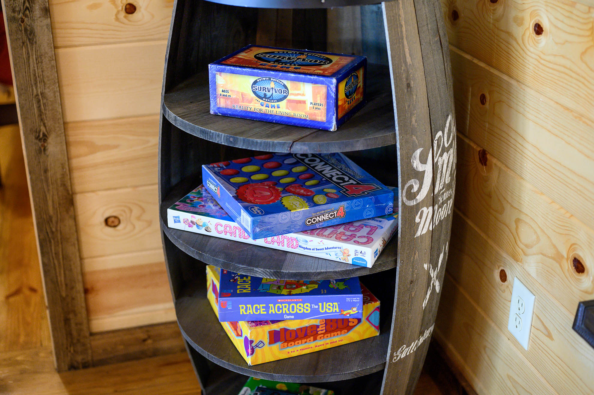 Board games in the gaming loft. Arcade games and infinity table are also in the gaming loft. Board games in the gaming loft. Arcade games and infinity table are also in the gaming loft. - Iron Horse Lodge - Broken Bow