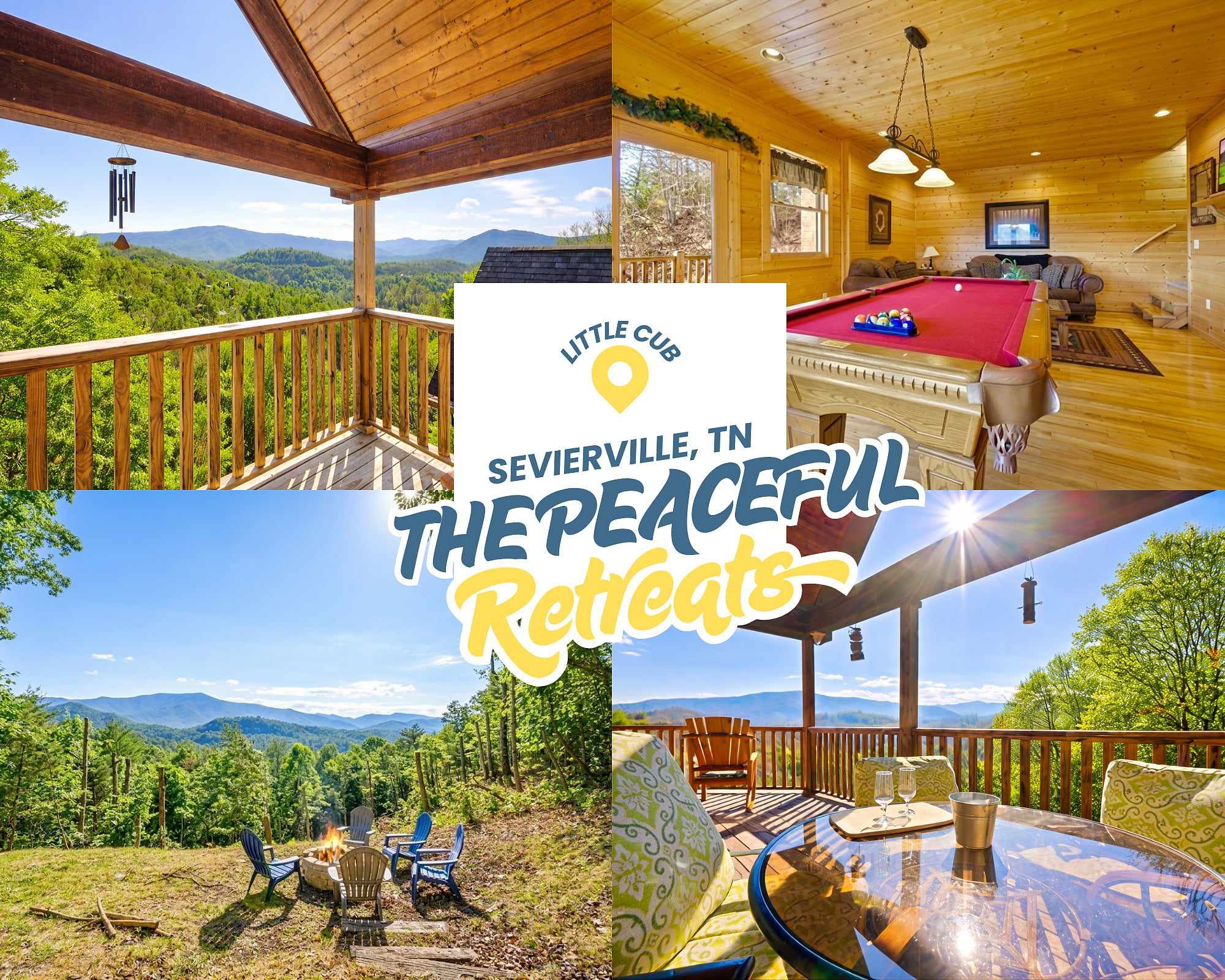 From sunrise soaks in the hot tub to late-night laughter around the fire pit, this cabin is made for unforgettable moments. Challenge friends to a game of pool, take in sweeping mountain views, and let time slow down in your private retreat above the trees