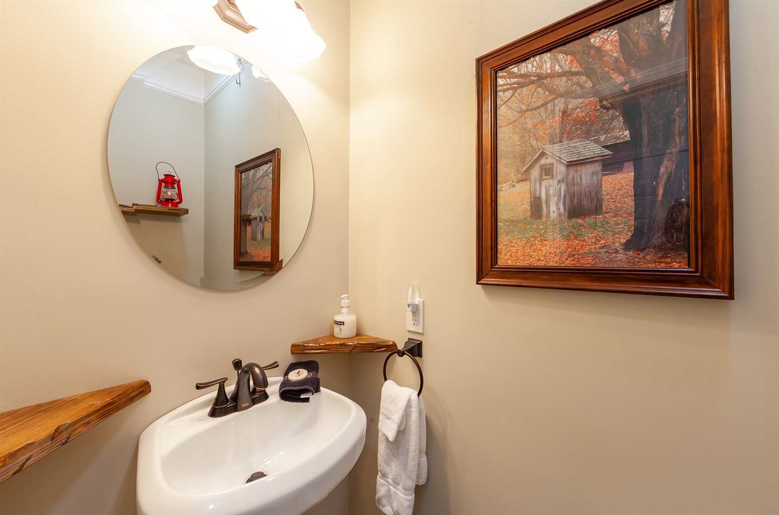 Half bath on first floor - Hideaway Cove - Sevierville