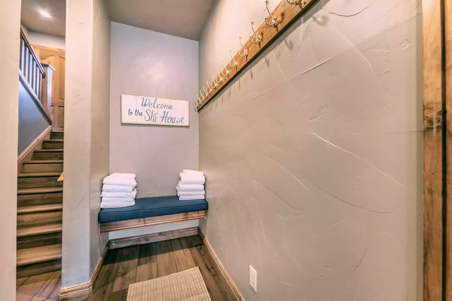 Lower level and garage entry