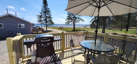 Lake view from deck