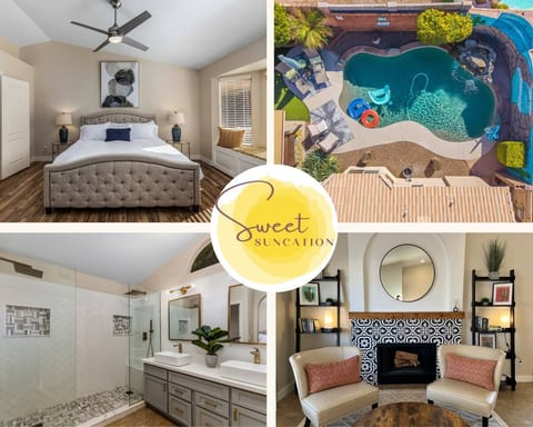 Family friendly. Great location. Pool and spa-like backyard. Game room with pool table, ping pong table, arcade console, board games.

Perfect for couples getaway, girls' trip, golf trip, spring training.