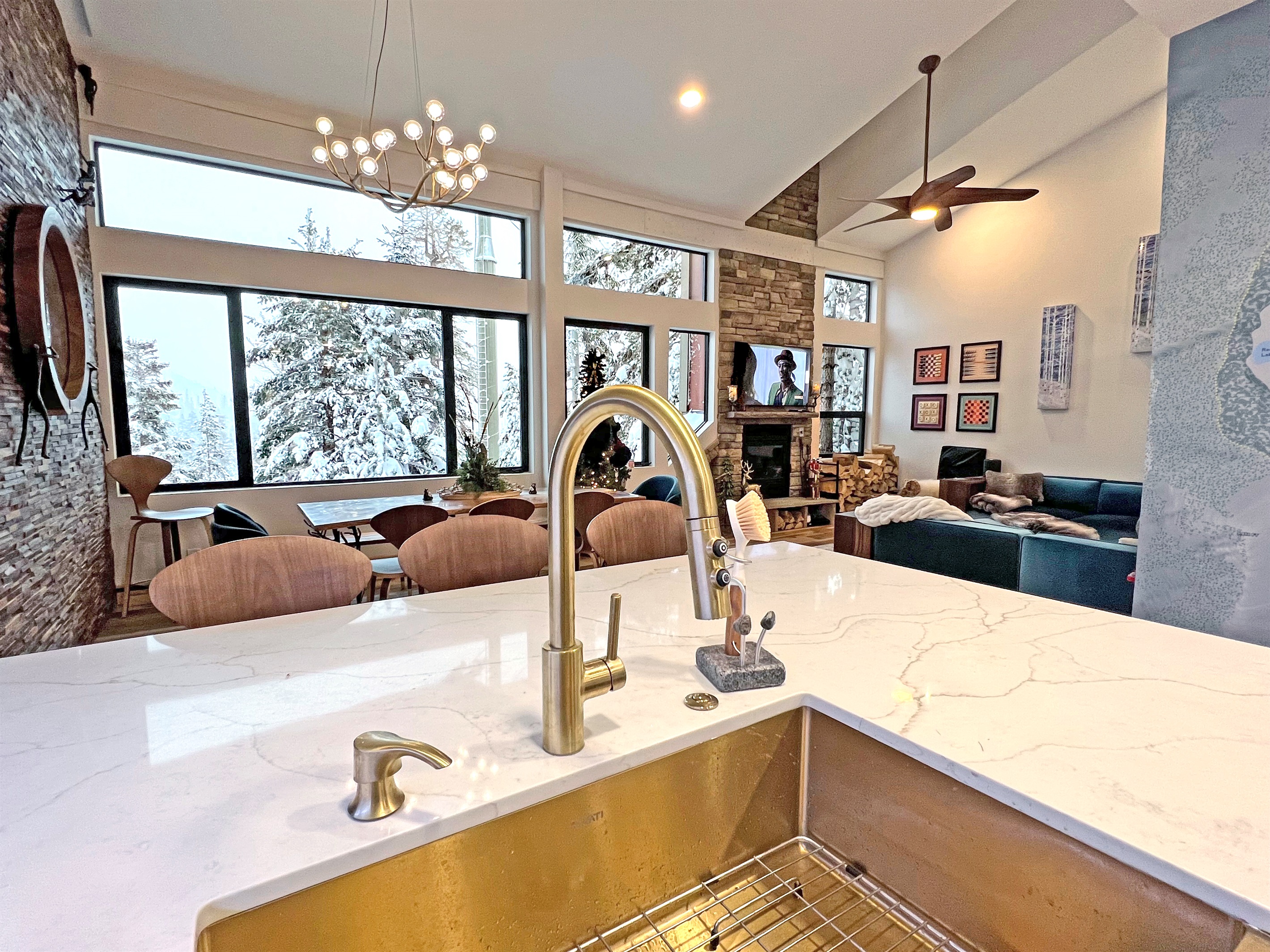 Chef's kitchen w/ premier appliances