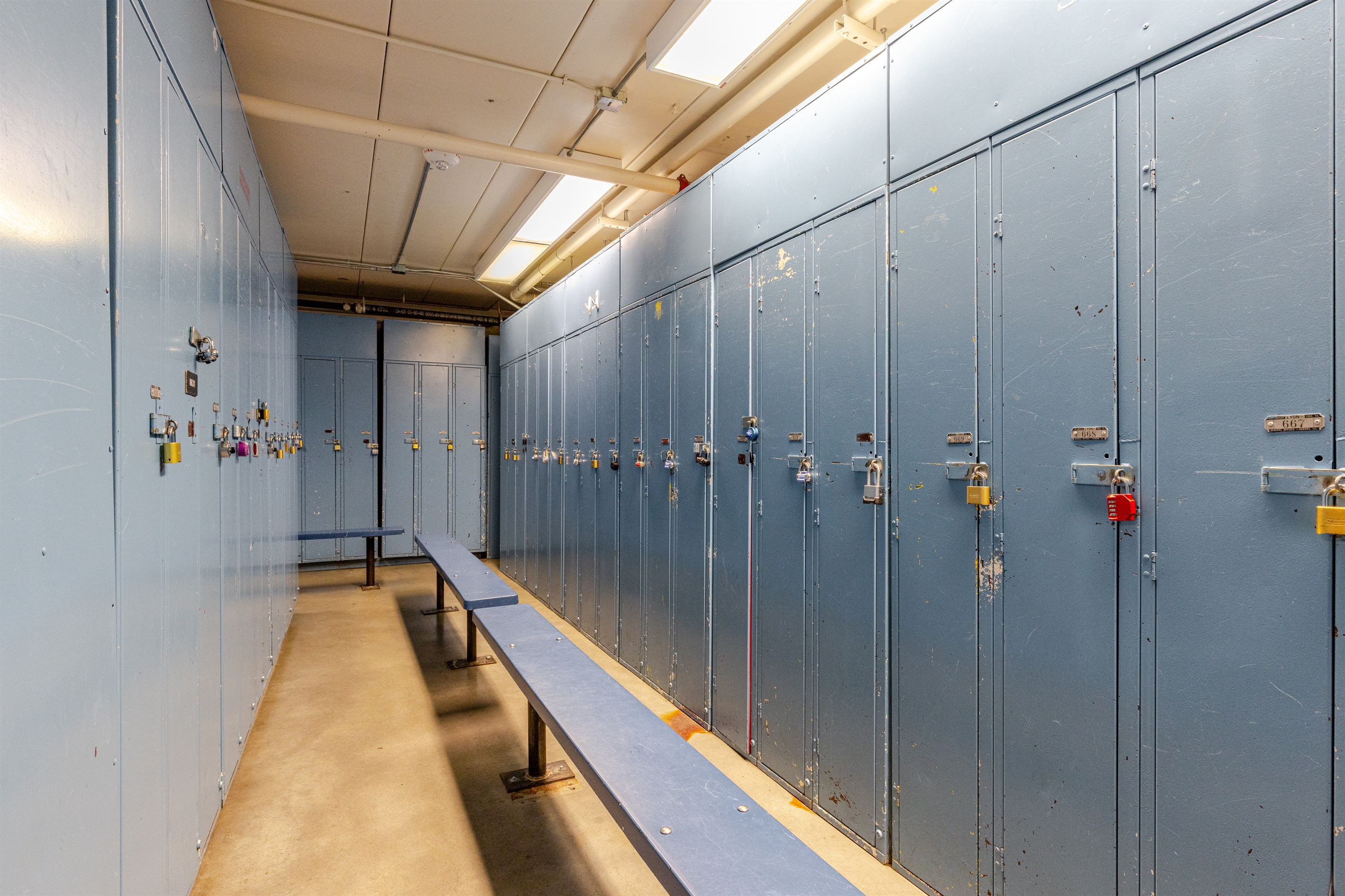 Use of 2 private gear storage lockers at Canyon Lodge
