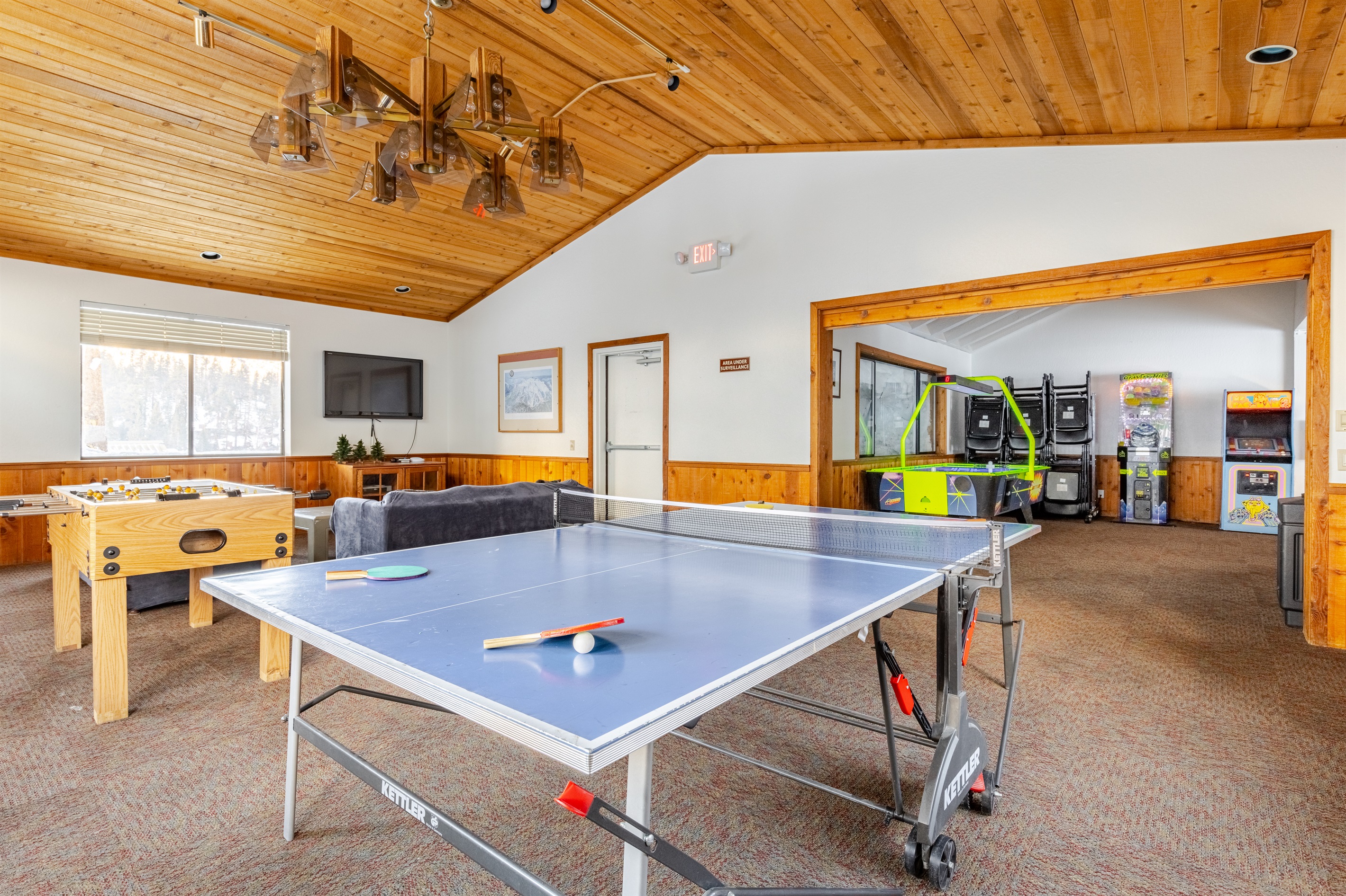 Clubhouse Games (ping pong paddles provided in the Gondola Chalet)