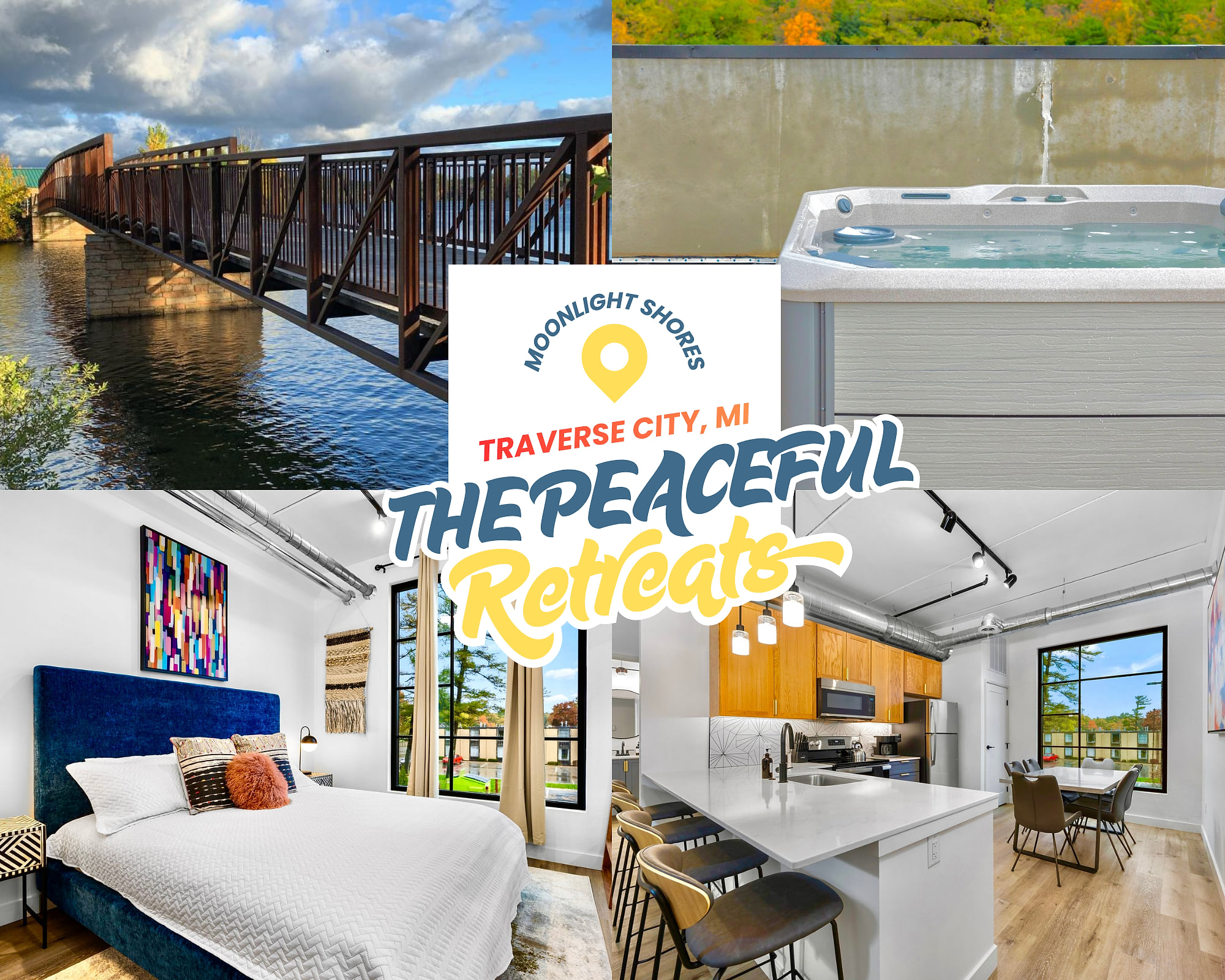 Step out onto the spacious patio, where the colorful lounge chairs and BBQ grill invite you to unwind by the fire pit with friends or family.