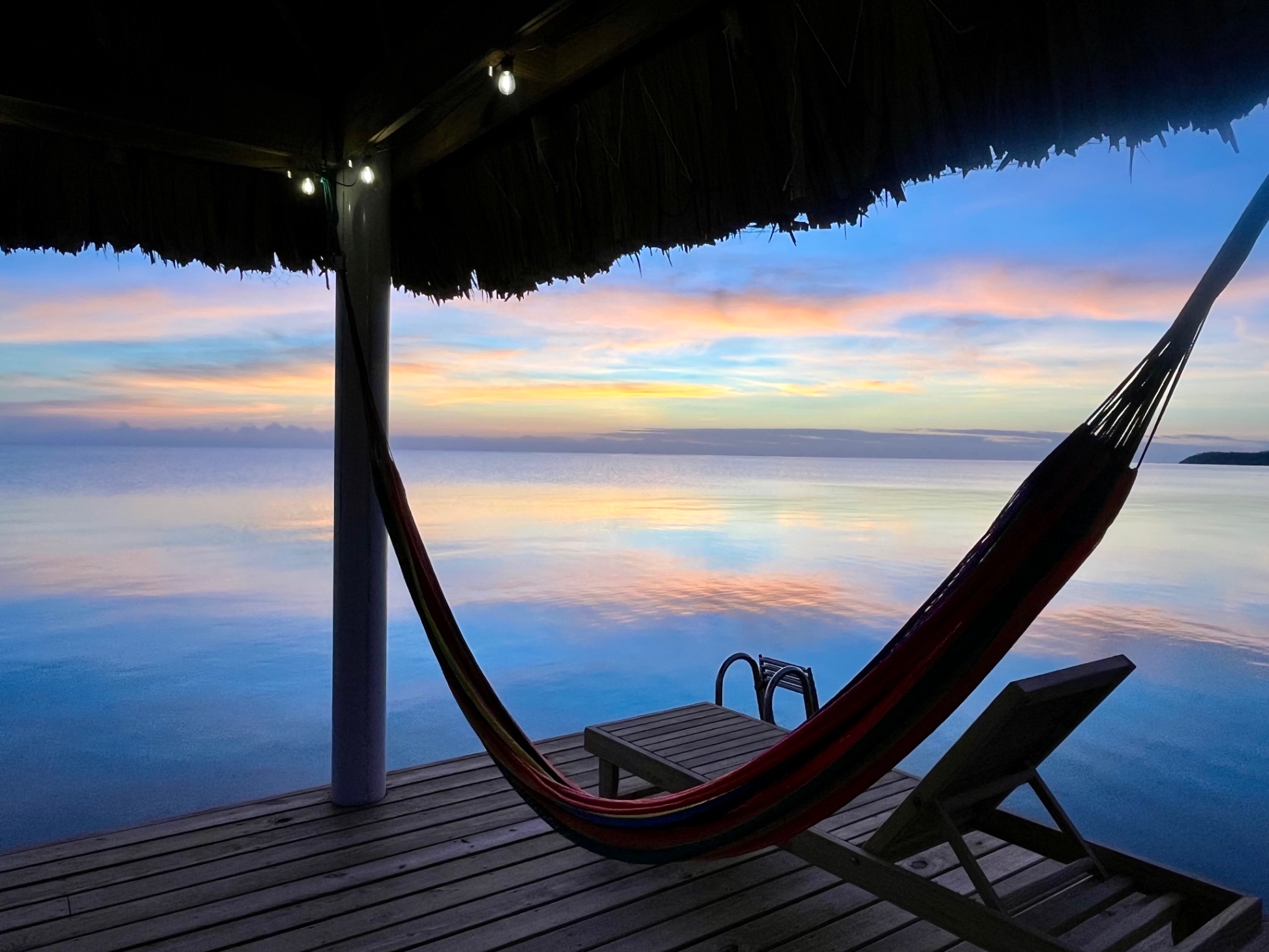 Sunrise over the sea