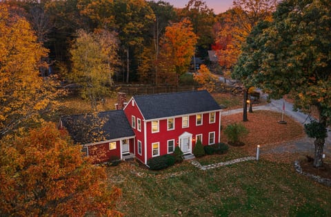 Cobb Meadow House at twlight in October 2026