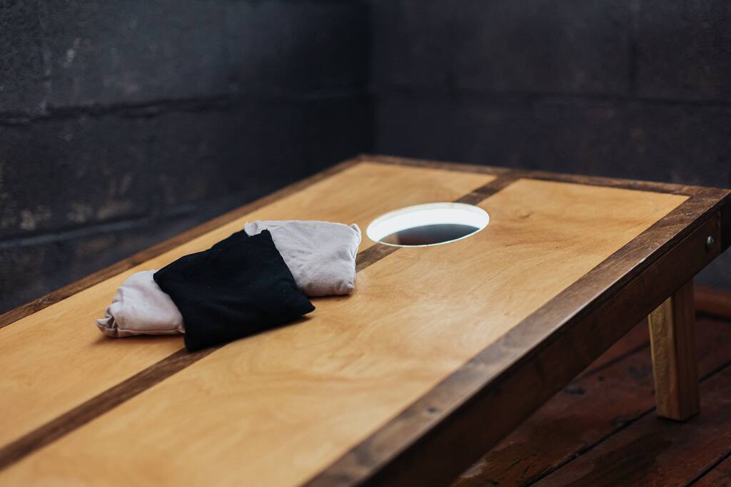 Want to unplug from technology? Head to our back deck for an outdoor game of bean bag or ring toss.