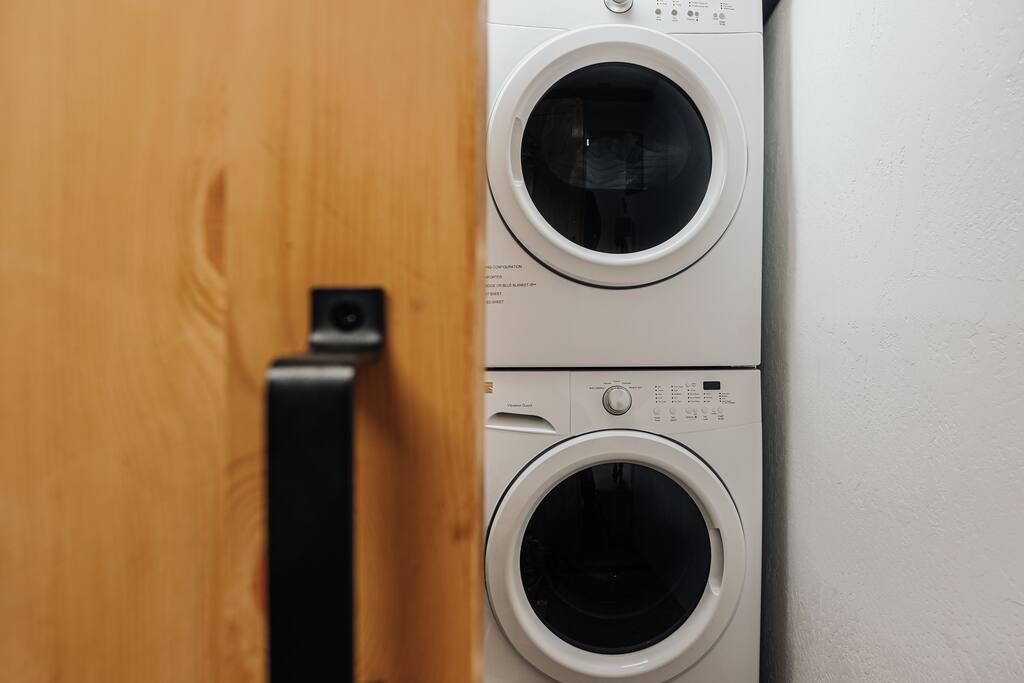 Need to do a little laundry before heading home?