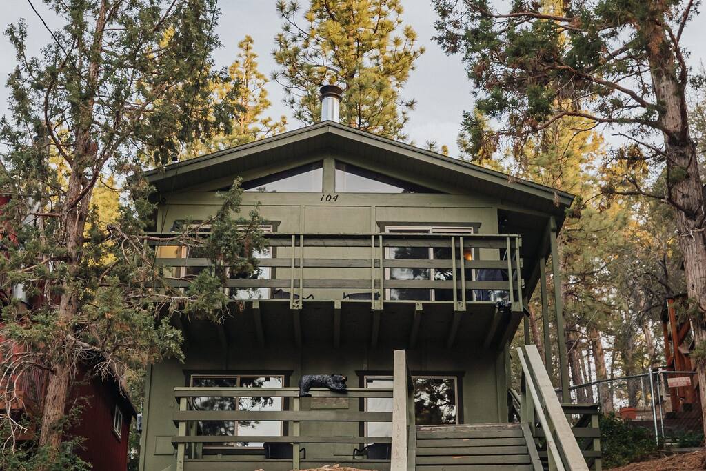 Have you ever wondered why the morning air smells sweet outside? Our cabin is surrounded by ponderosa pines in Big Bear valley.