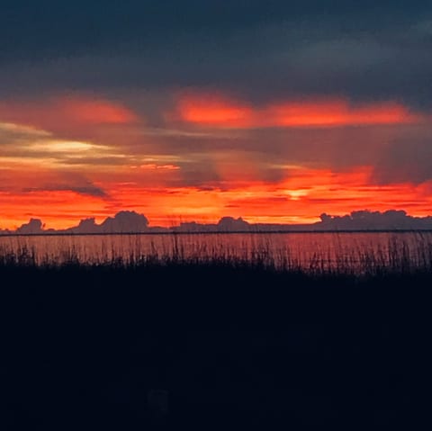 Sunrise over the Ocean from your Balcony!