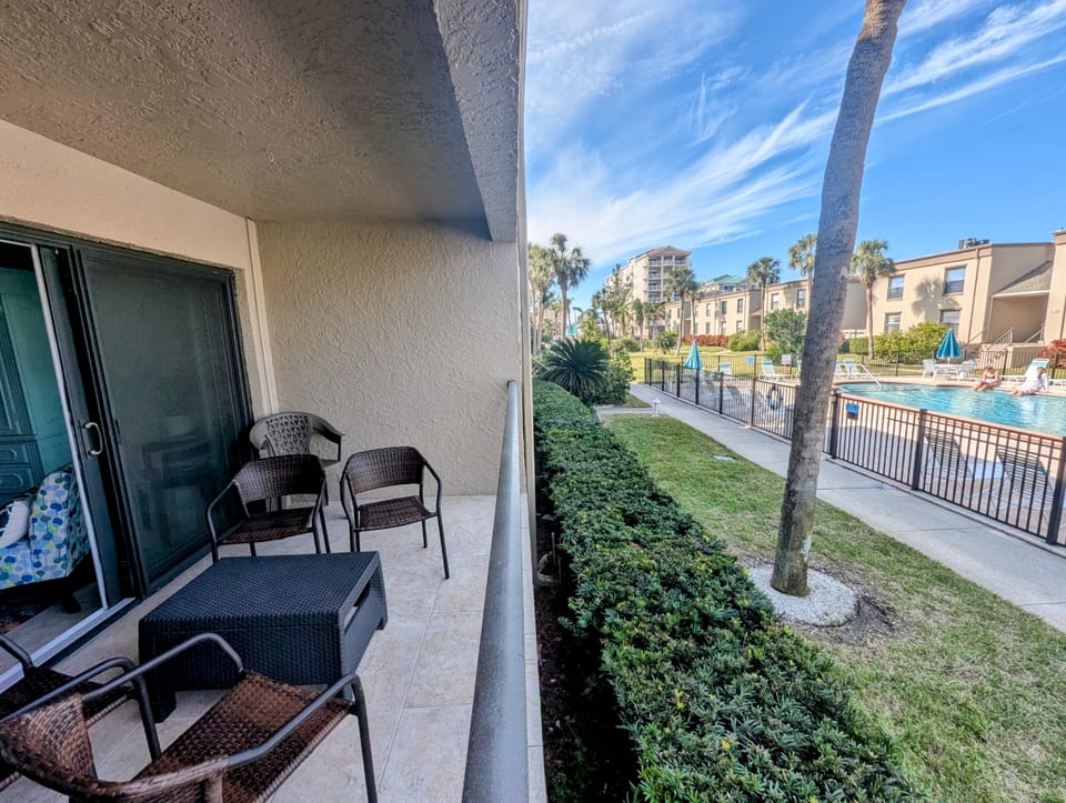 Coastal Charm Poolside