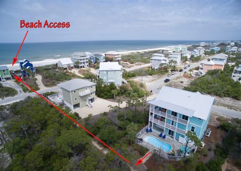 Steps to the Beach