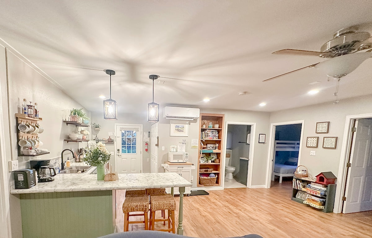 Overview of living space 