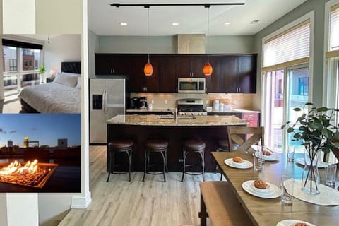 Old Market Townhome w/ 2 King Suites+Garage+View