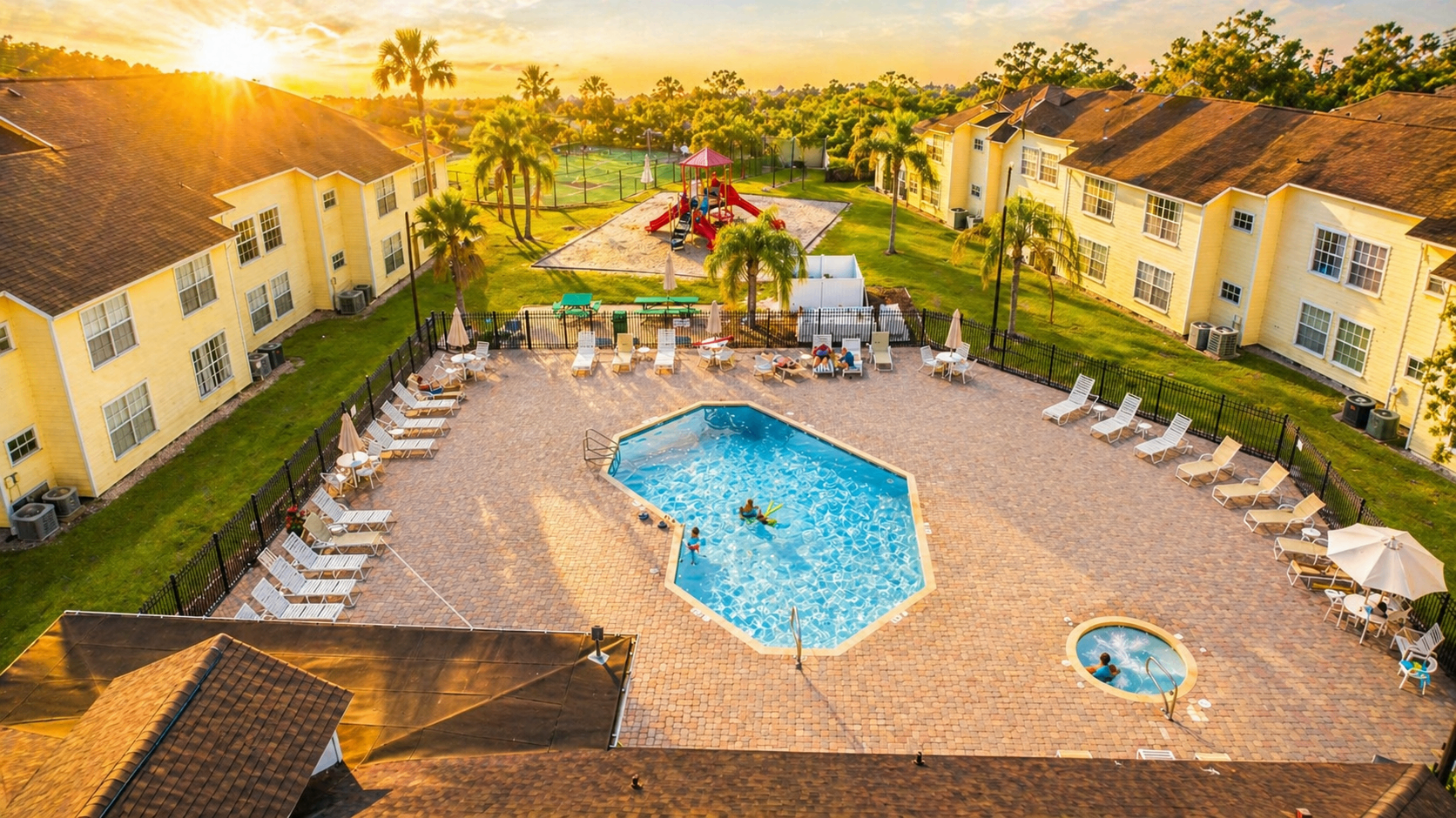 Relax by the pool just minutes from Disney: perfect after a park day