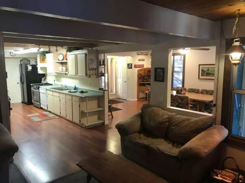 Roomy and open living areas