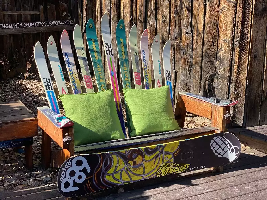 Backyard Deck - Enjoy Your Morning Coffee or Afternoon Beer While Sun Basking - Cozy Cabin in the Heart of it All, Crested Butte - Crested Butte