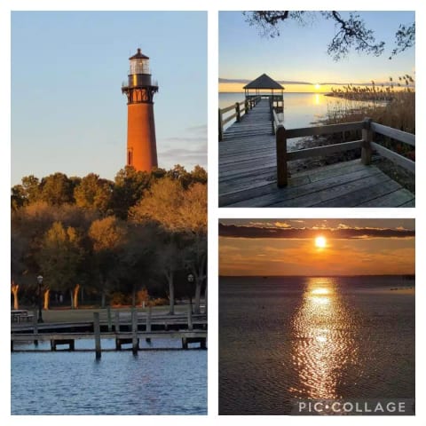 Sunset at Whalehead Park