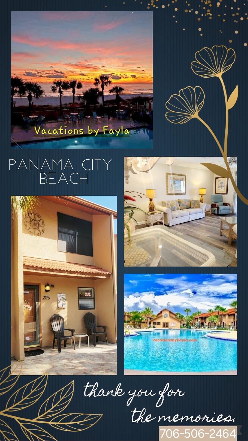 205 Grand Island ~ Vacaciones por Fayla ~PCB Florida - Panama City Beach
