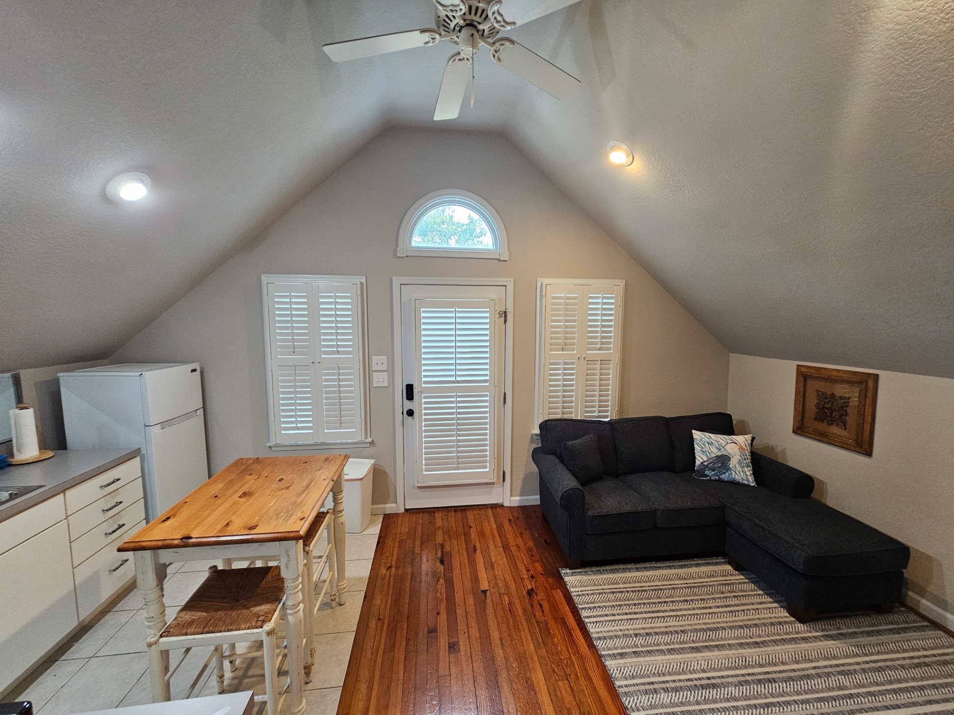 Carriage house living space(new couch 2025)