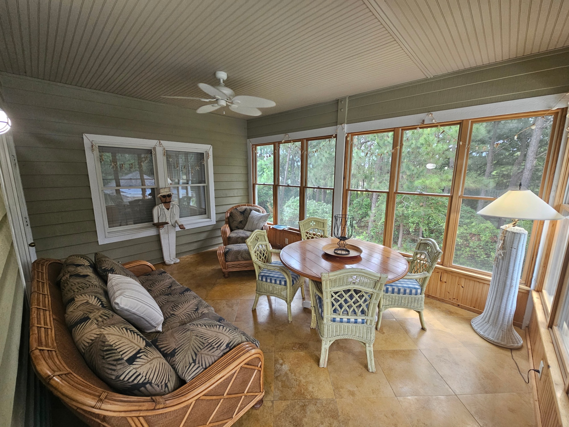 3 seasons porch.  Wonderful spot to hang out, play cards and overlook the pool