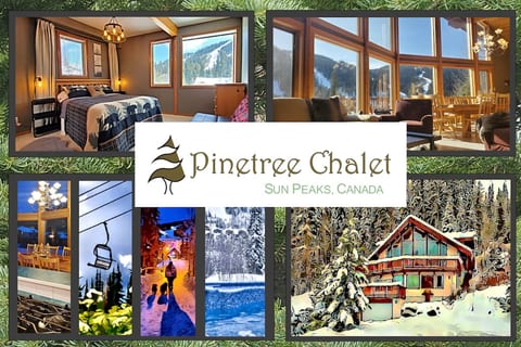 Through our photo gallery, we'll take you on a tour of Pinetree Chalet, starting with a brief overview, followed by more detailed views of each room.