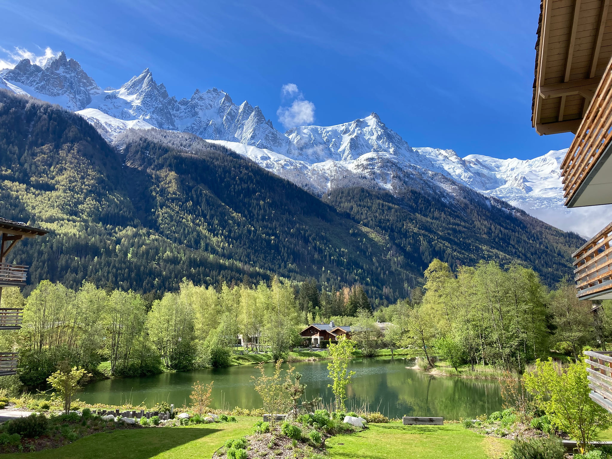 Cordée 112 - Chamonix. Mont Blanc view, heated swimming pool