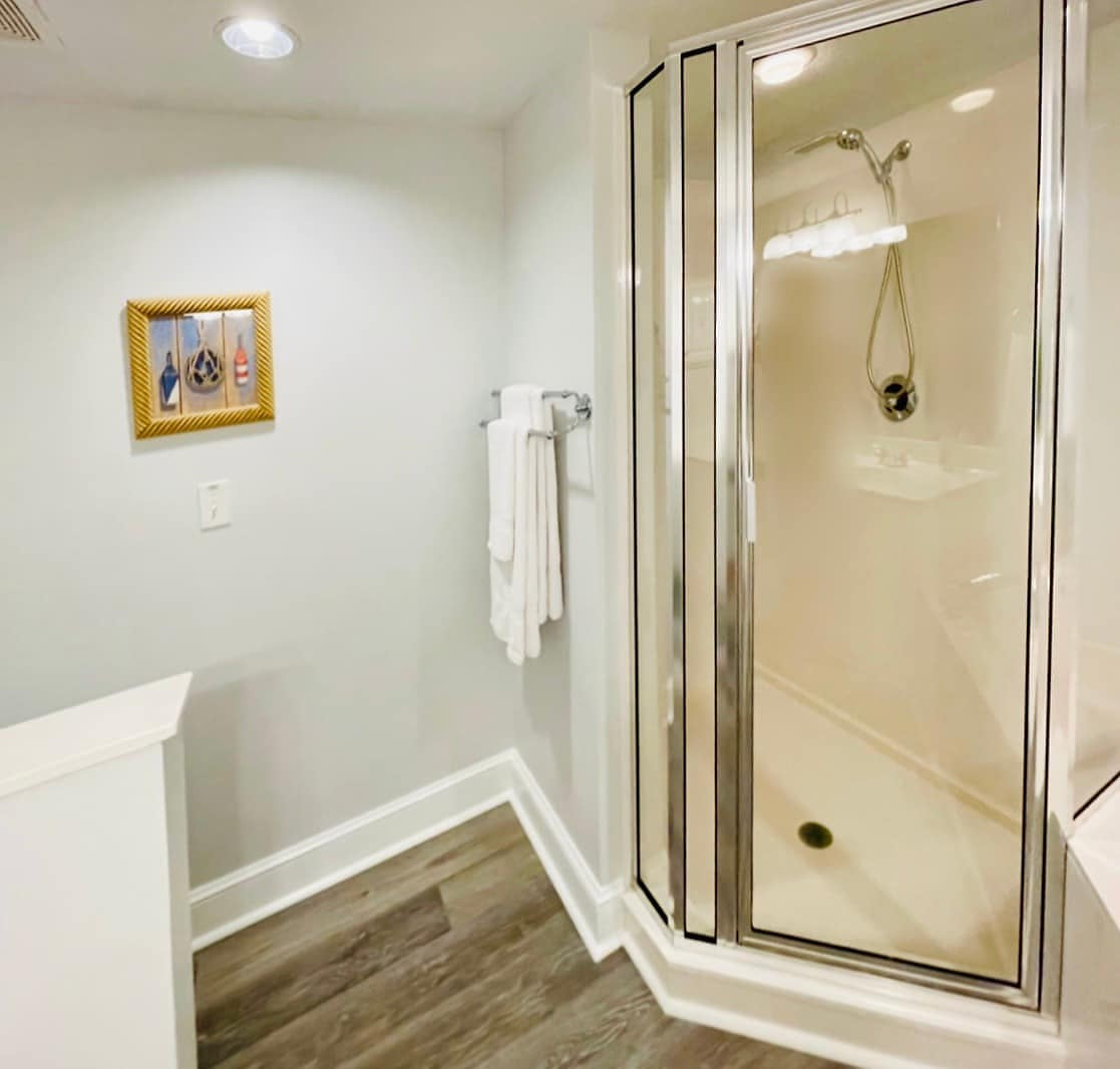 Walk in shower