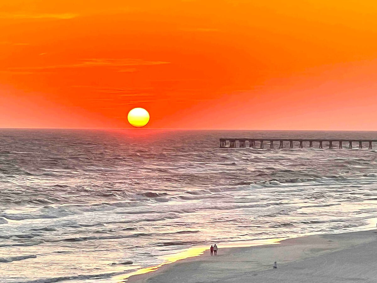 Sunsets from the balcony are amazing!