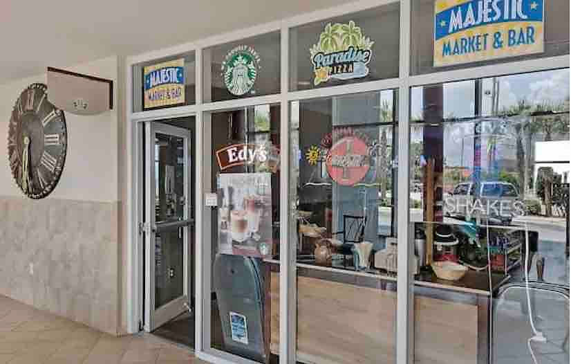 Majestic Market and Deli-Starbucks and ice cream!