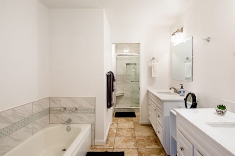 Sagewood features 2 bathrooms stocked with amenities and premium towels