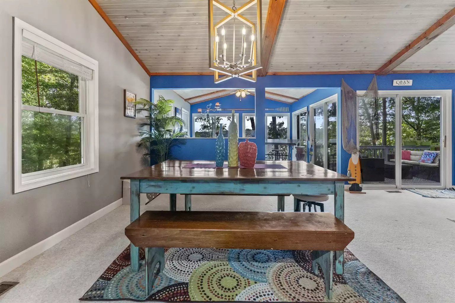 Past the dining room is the sun porch. Past the dining room is the sun porch. - Waterside - Heathsville