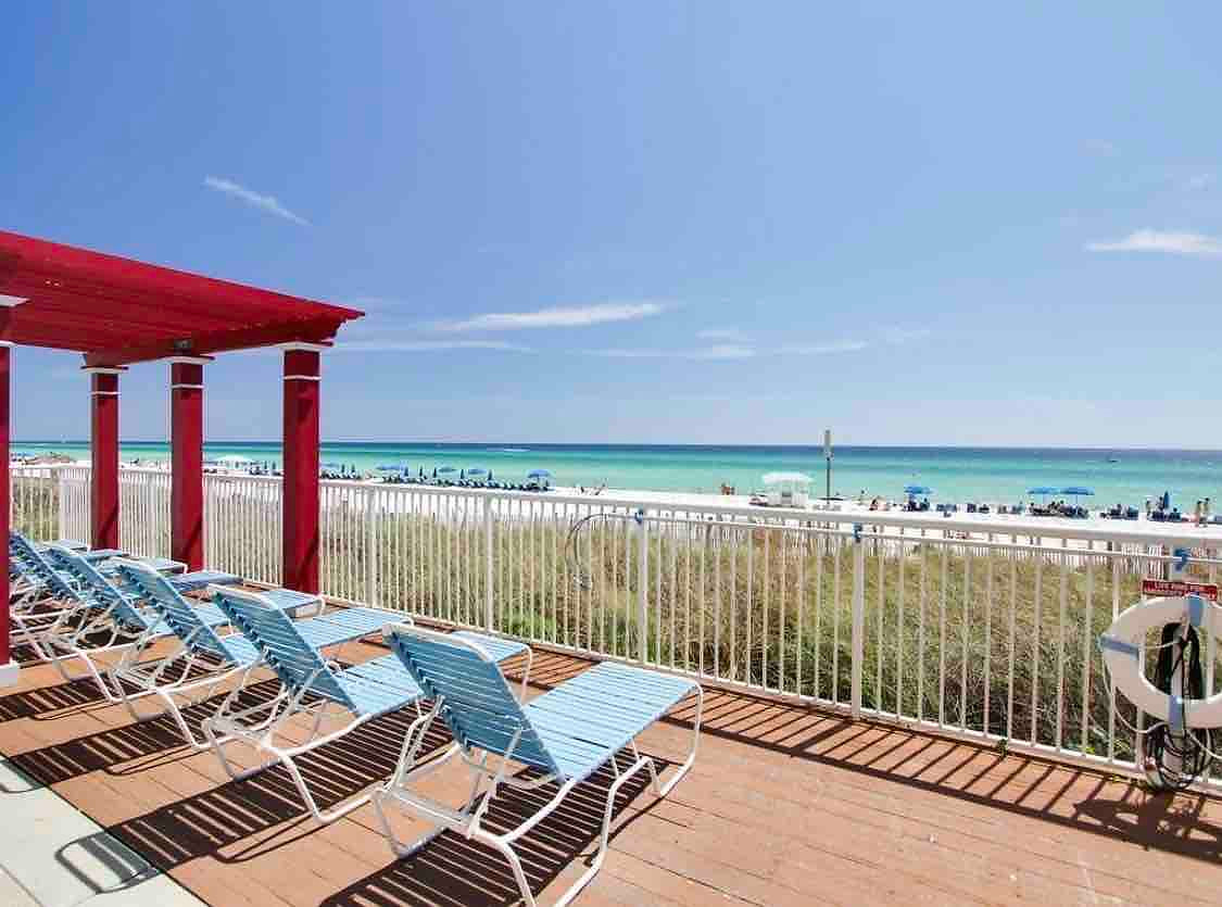 Direct beach access